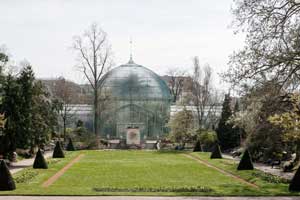 Växthuset i gardin des serres d´Auiteuil.
