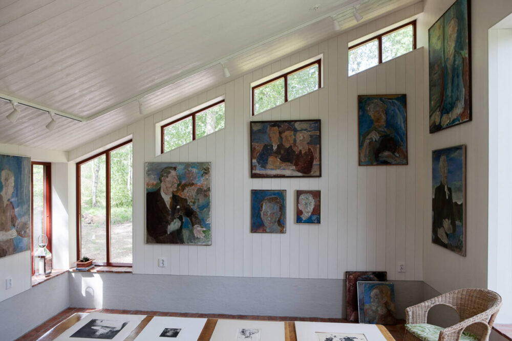 Ett galleri inifrån