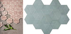 Ett växthusgolv i modernare stil från Marrakech design.