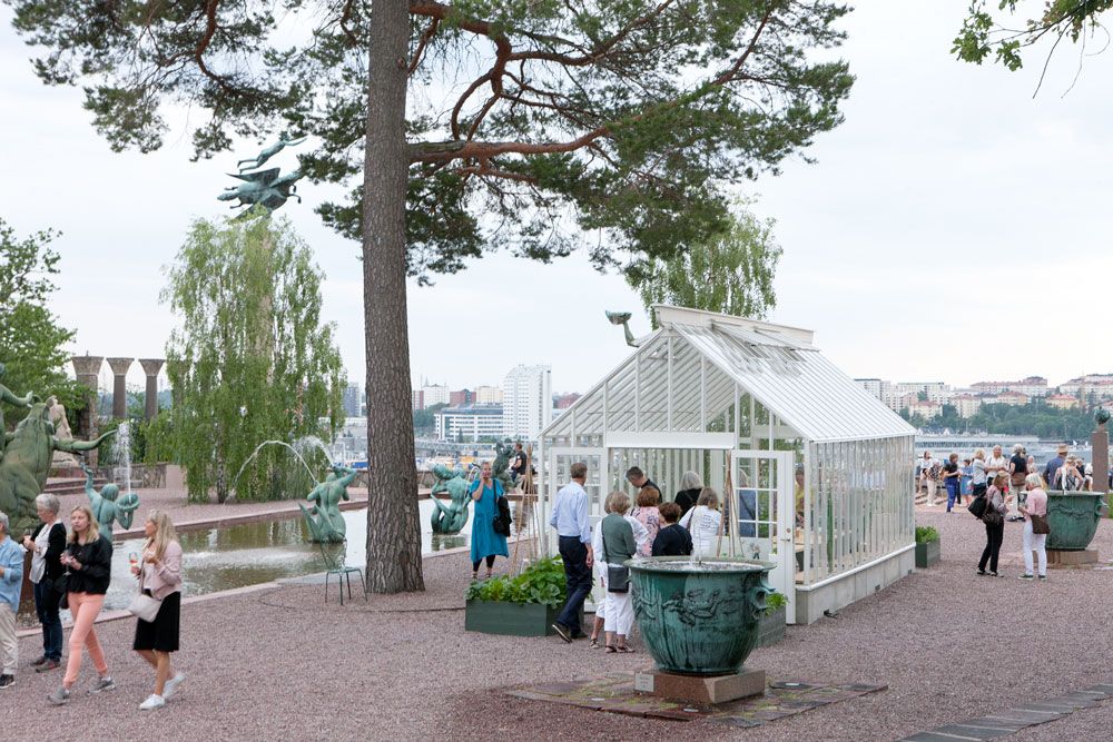 Invigning av utställningen Lena Andersons värld