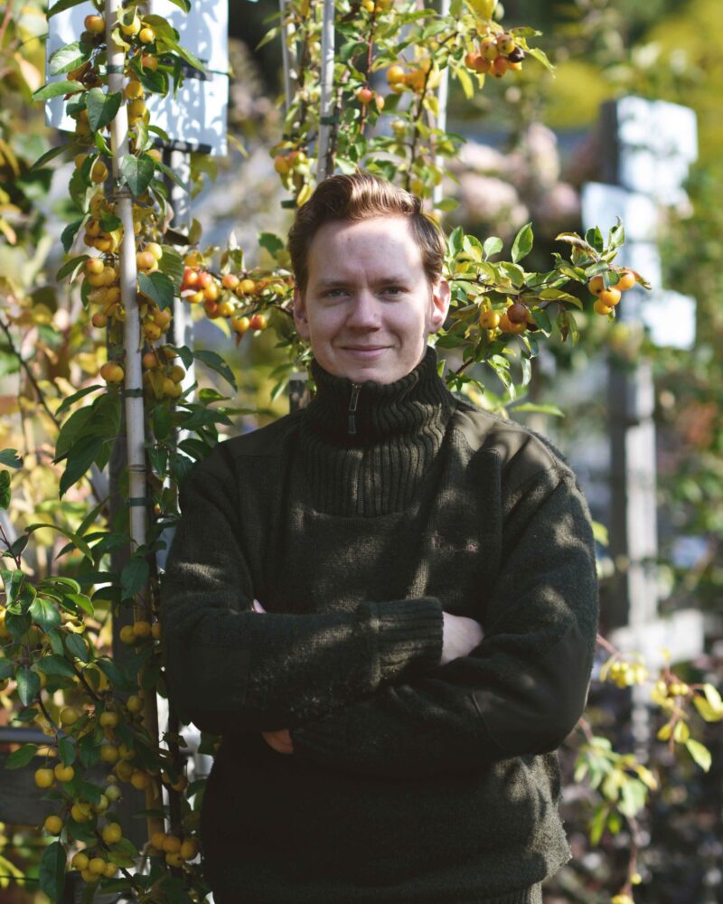 John Block trädgårdsdesigner på Zetas.