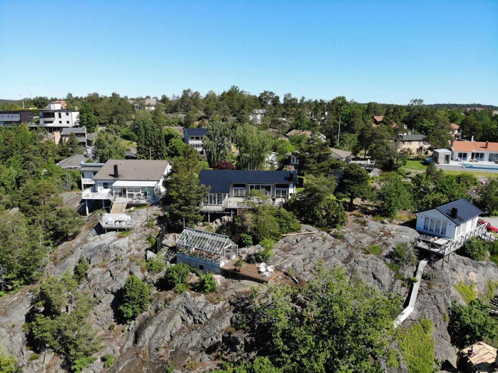 Växthus i bergssluttning zoom 2